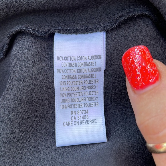 BCBG MaxAzria Summer Chiffon A-Line Dress Size : 10 - Picture 15 of 16